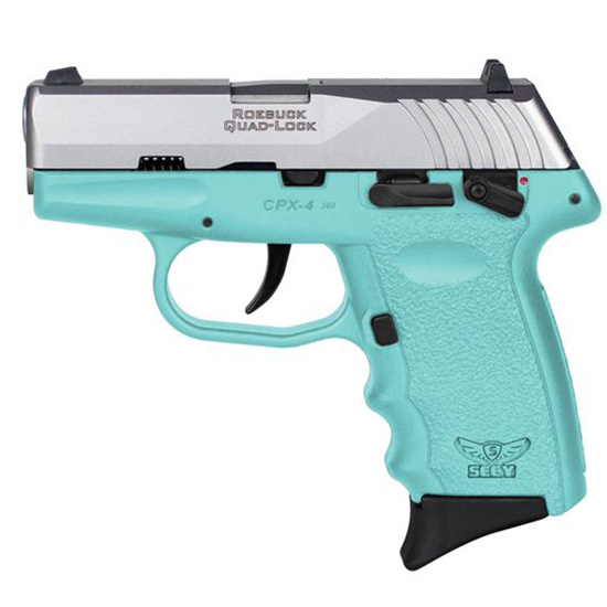 SCCY CPX-4 380ACP BLUE SS 2 10RD - Pistols